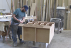 Cabinet Being Made
